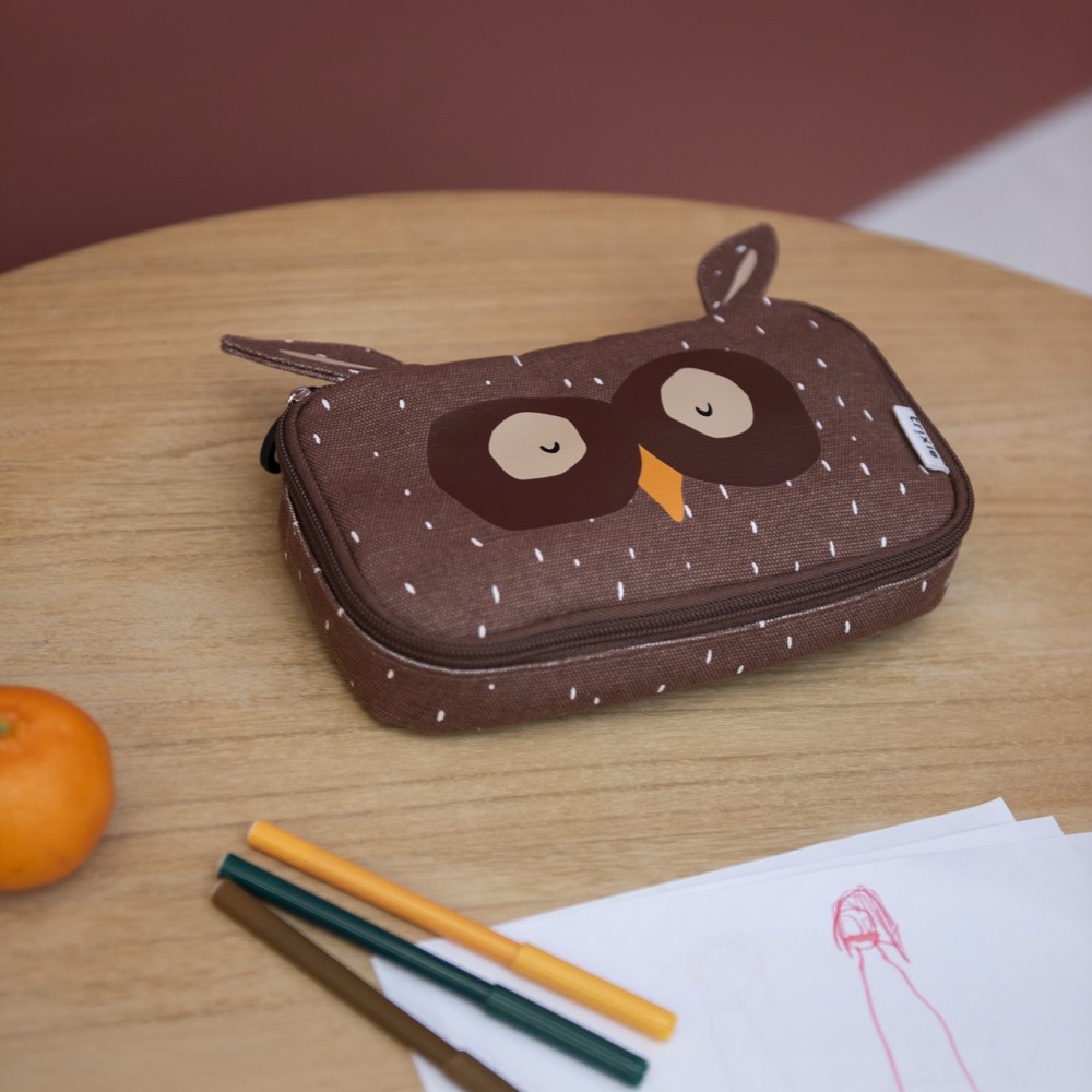 Estuche rectangular - Mr. Owl